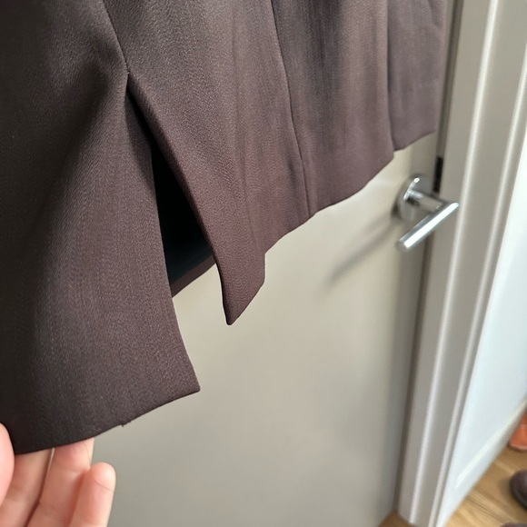M.M. LaFleur Brown Lined Pencil Skirt – Size 8 | Business Casual - Picture 6 of 11